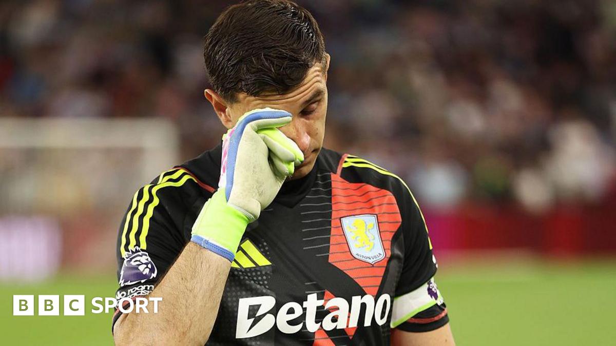 Emiliano Martinez: Unai Emery coy on Aston Villa goalkeeper’s future