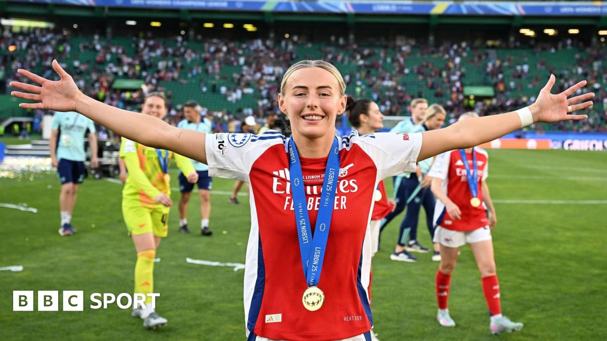 Arsenal win Champions League: Chloe Kelly says club ‘put a smile back on my face’