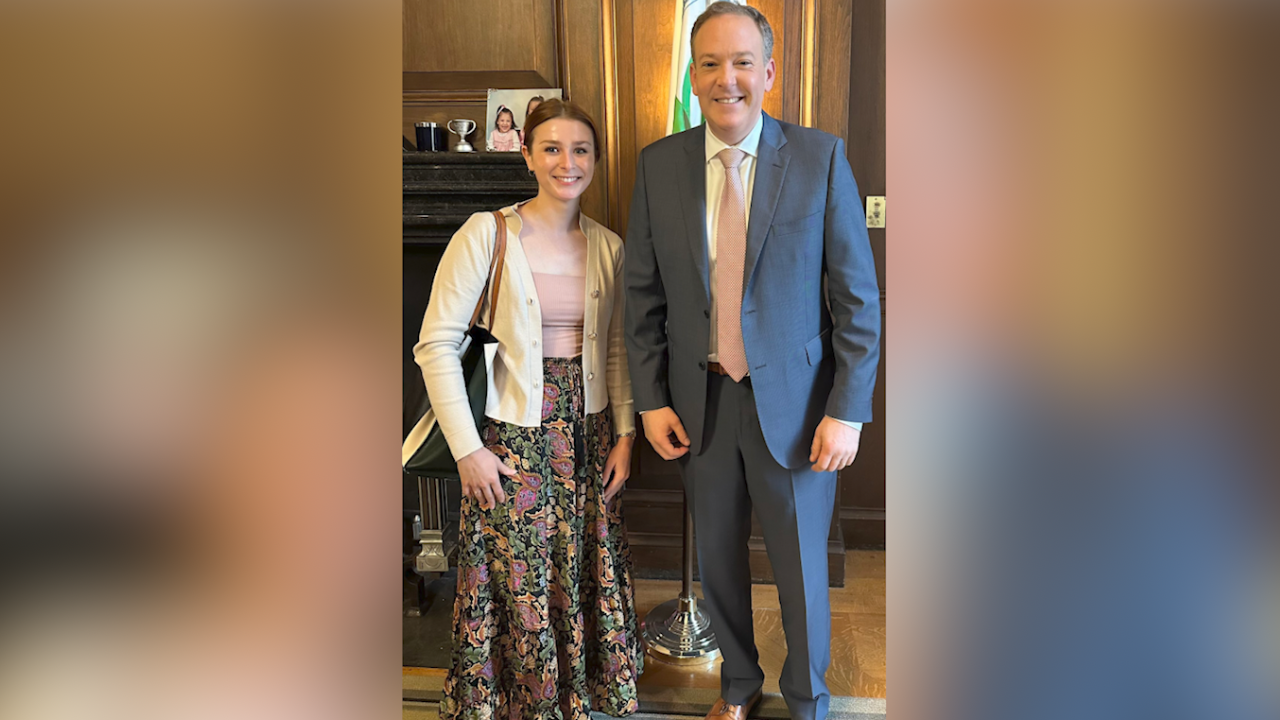 Lee Zeldin had met with Sarah Lynn Milgrim, who was shot and killed Wednesday, just two weeks before her death
