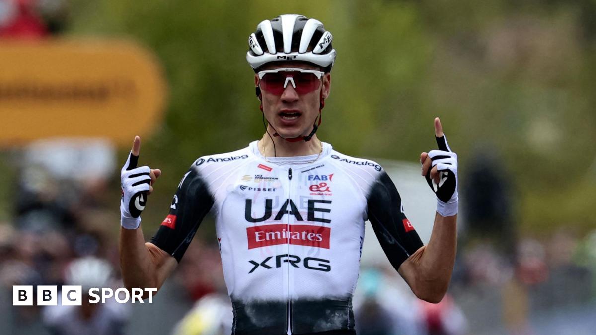 Giro d’Italia 2025: Juan Ayuso wins seventh stage as Primoz Roglic takes pink jersey off Mads Pedersen