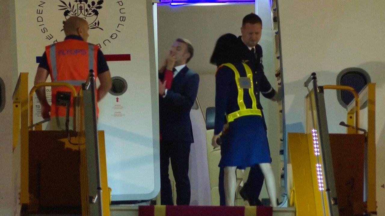 Macron downplays viral moment with wife after initially blaming Russian accounts