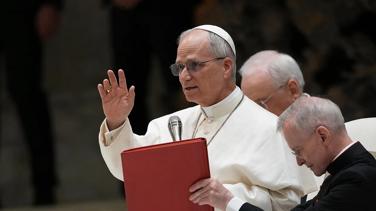 Pope Leo defends traditional marriage, dignity of unborn and immigrants in private address