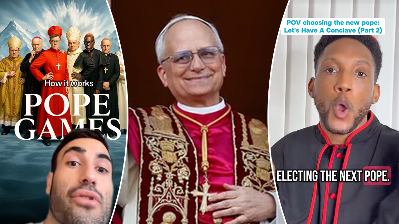 TikTokers go wild over conclave as world meets new pope