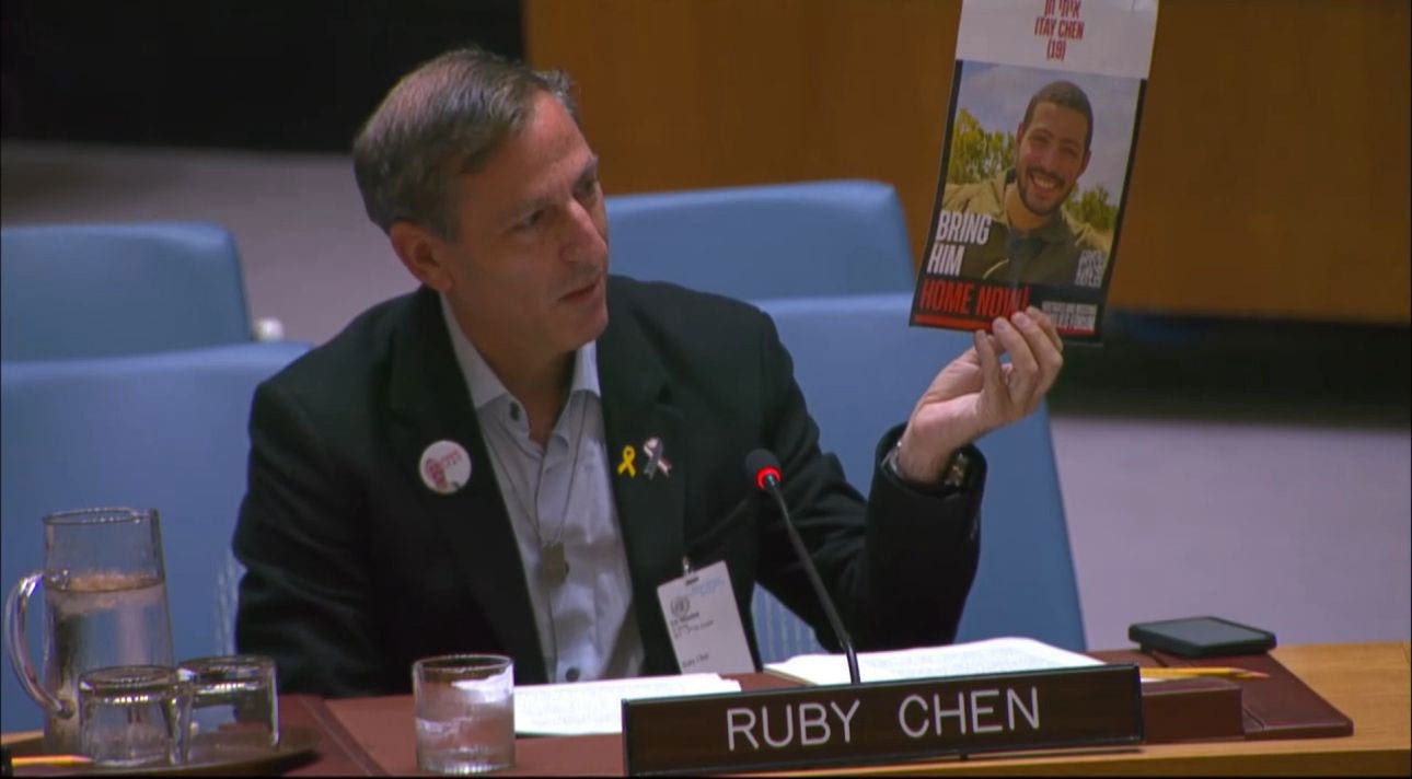 Father of hostage Itay Chen pleads for son’s return after 593 days in Gaza