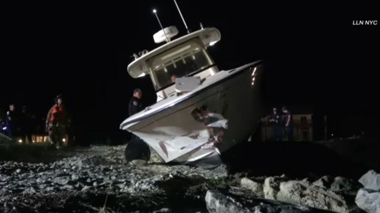 Investigation underway after fishing boat slams into jetty at Meschutt Beach