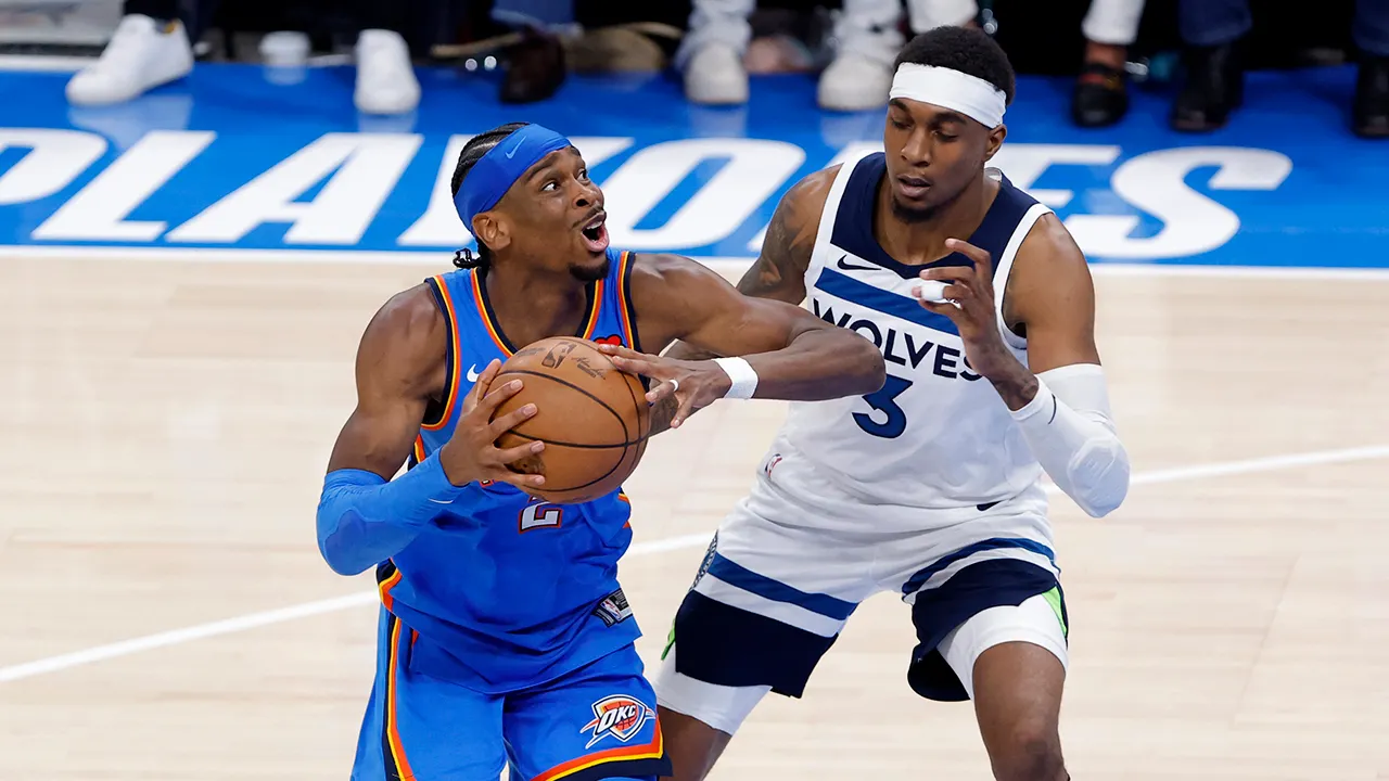 Timberwolves’ McDaniels shoves NBA MVP Gilgeous-Alexander as Thunder win Game 2
