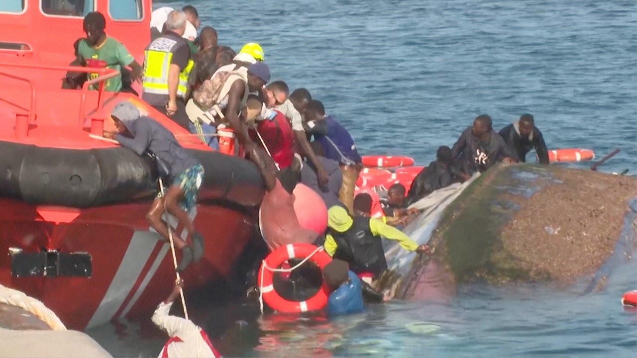 Seven migrants die as boat capsizes near Canary Islands during rescue attempt