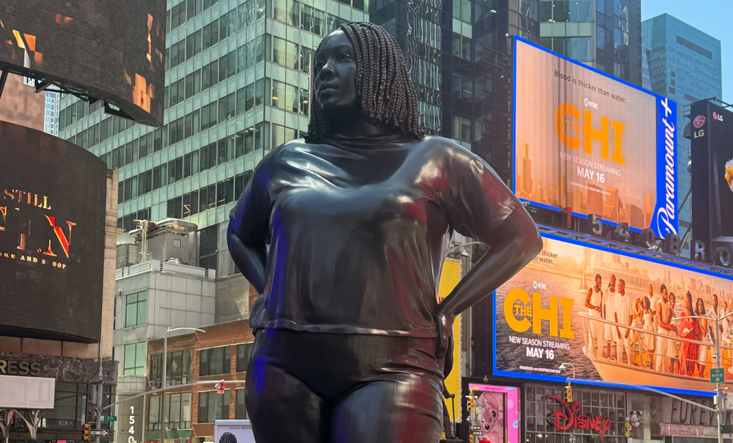 DAVID MARCUS: Sculpture of generic Black woman in Times Square begs this pressing question