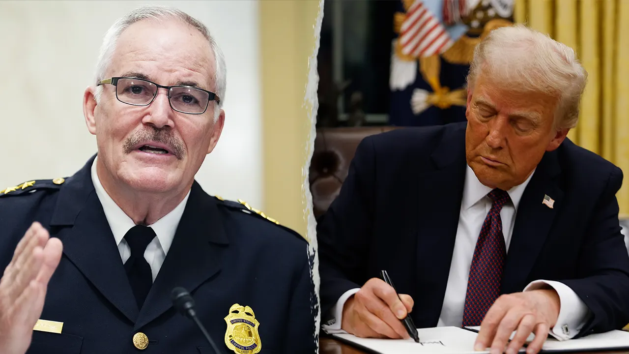 Capitol Police chief sounds off on Trump’s pardons of Jan. 6 rioters