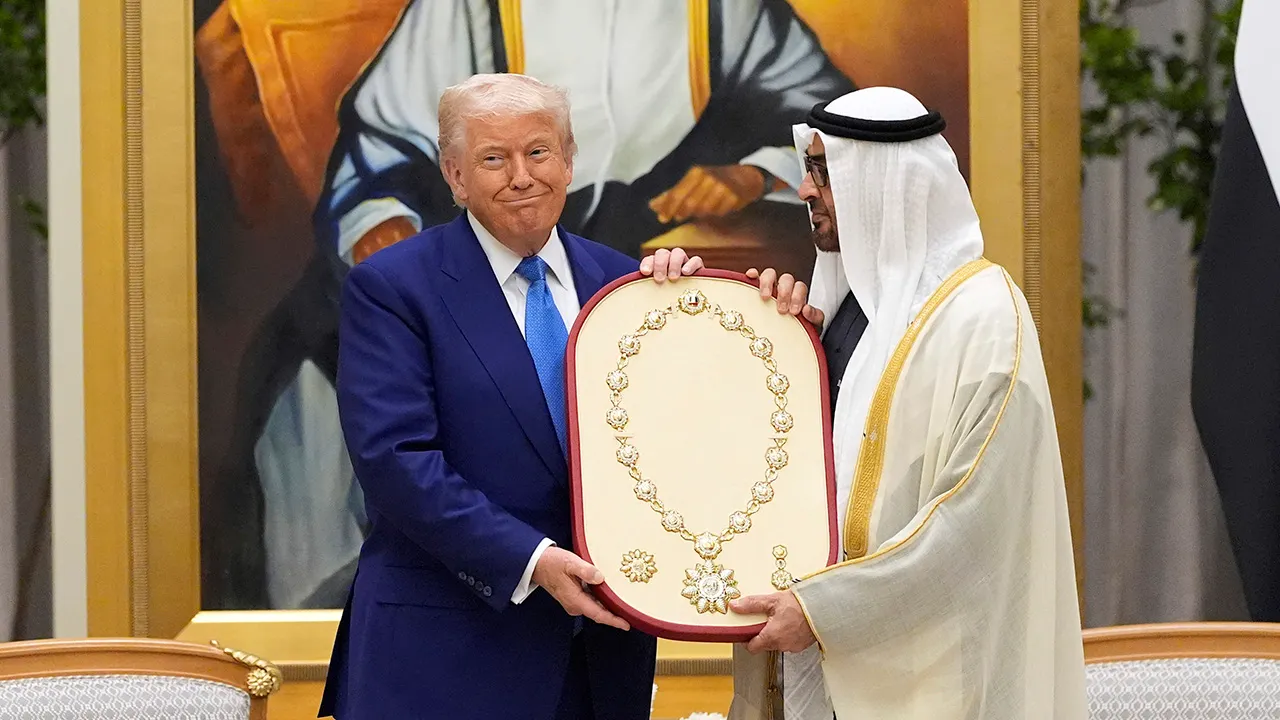 UAE leader awards Trump highest civilian honor Order of Zayed during visit