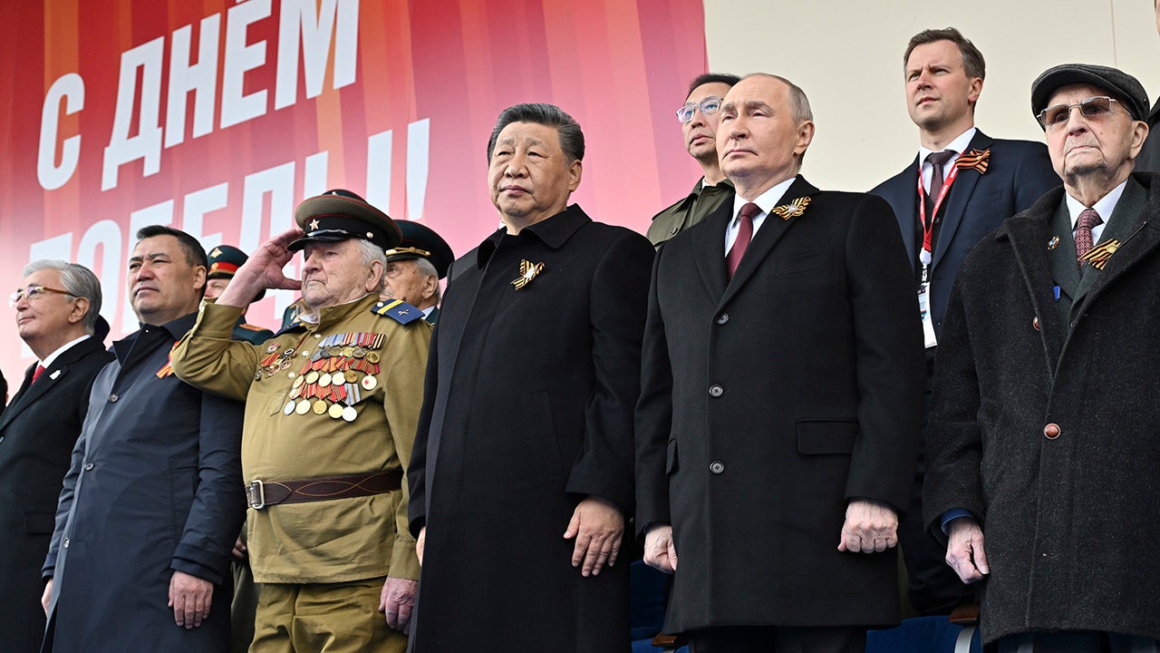 China’s Xi stands next to Putin at Russia’s Victory Day parade
