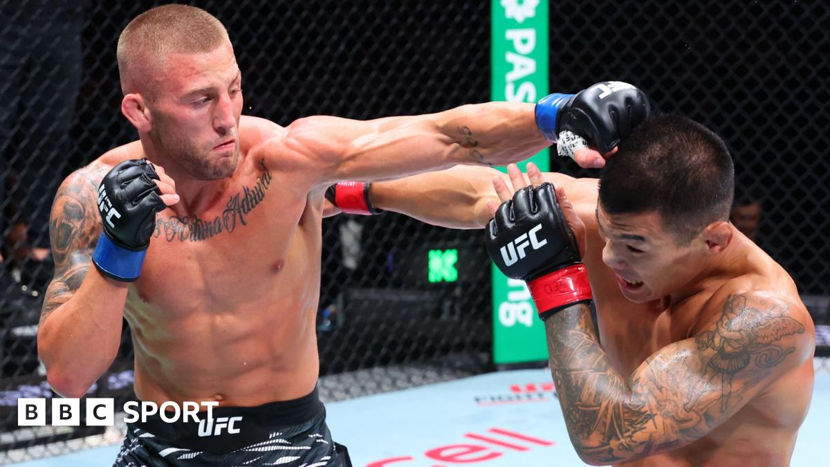UFC: Welshman Elliott beaten by dominant Ko in Baku UFC bout