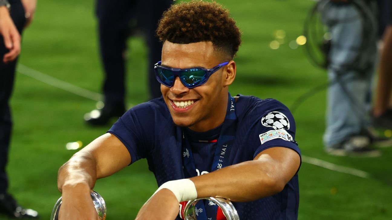 Champions League: Désiré Doué pips Lamine Yamal to young player award