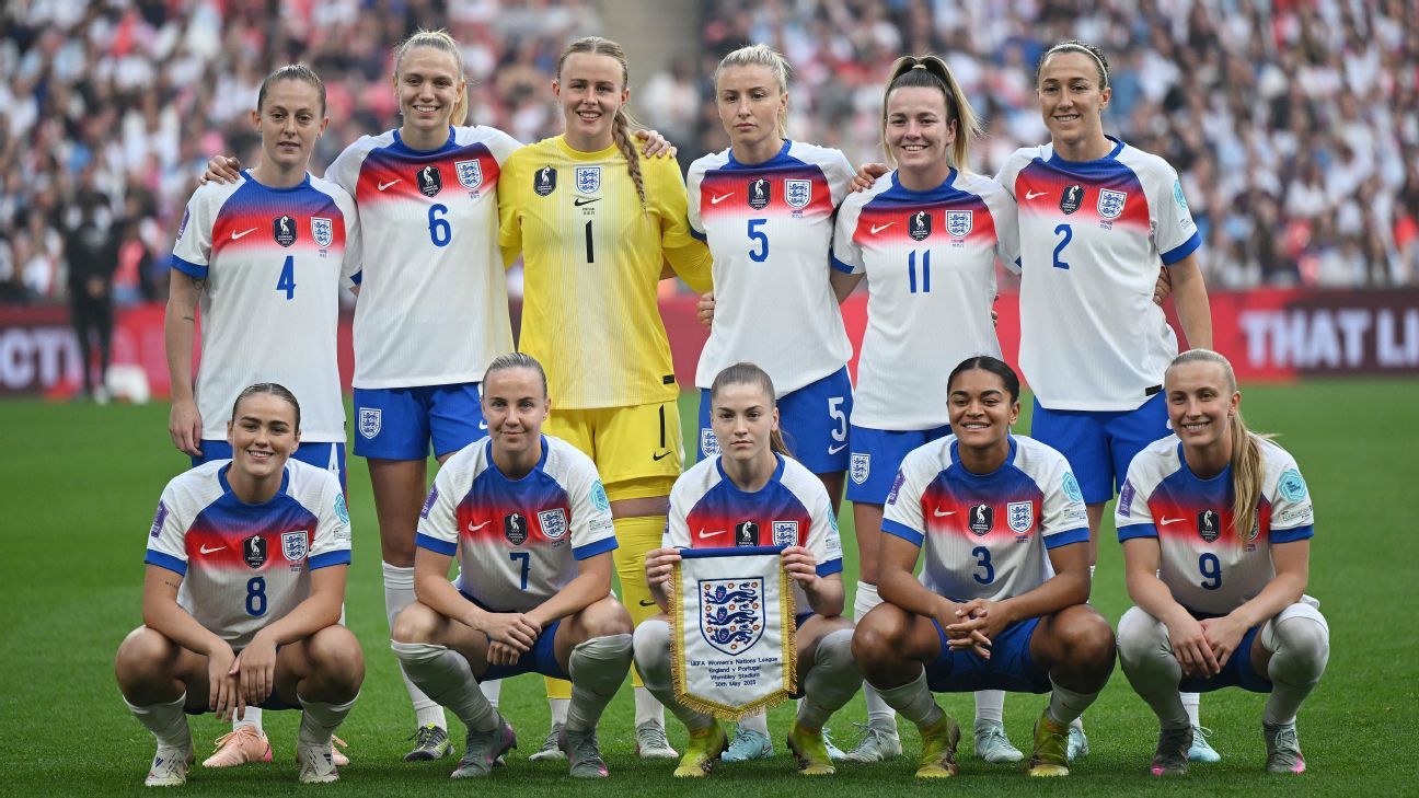 England at Euro 2025: Sarina Wiegman’s full 23-player squad