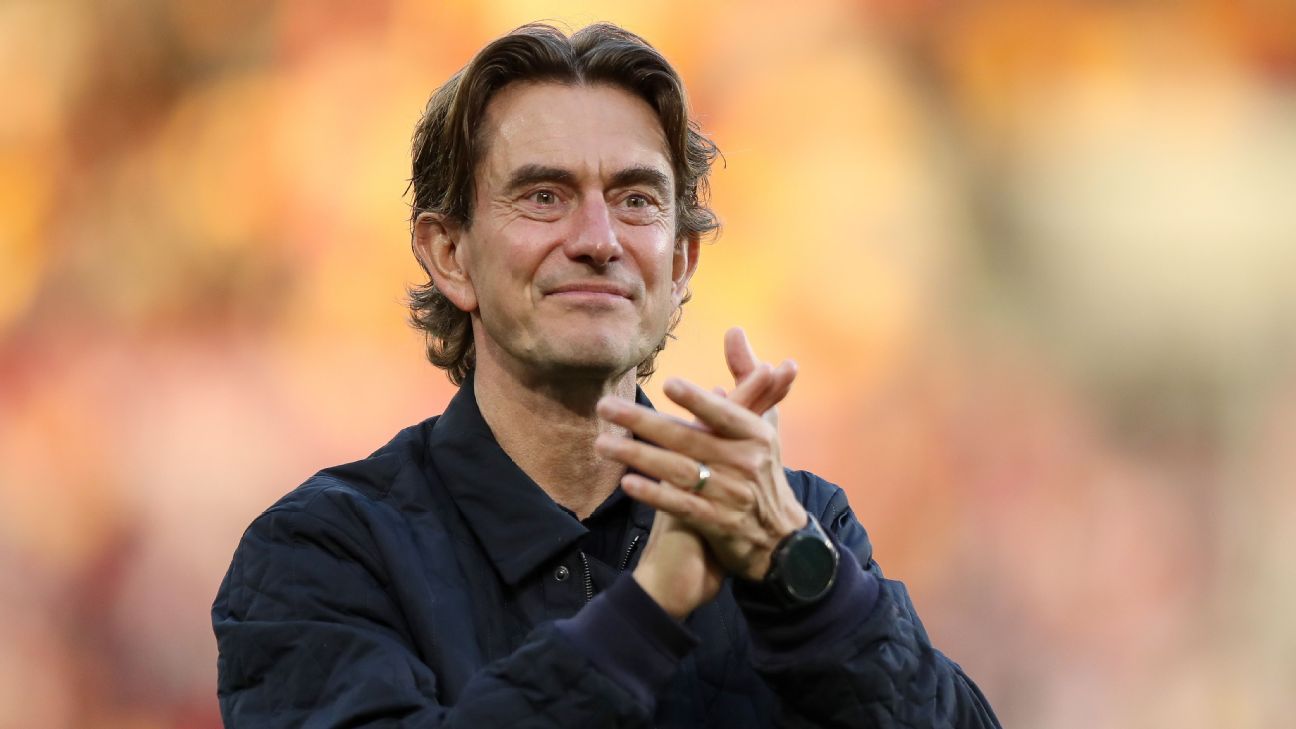 Thomas Frank jokes about Tottenham job: I wanted ‘more risk’