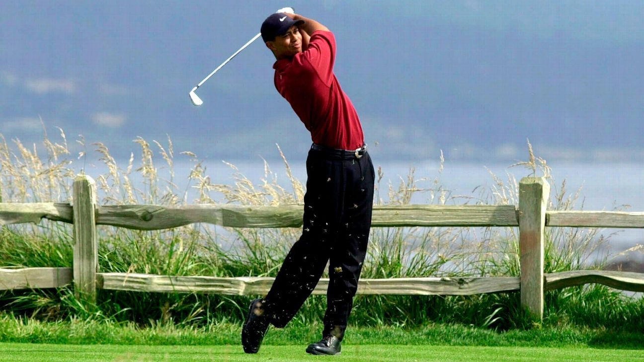 ‘It’s not a fair fight’: Looking back at Tiger’s historic 2000 U.S. Open championship