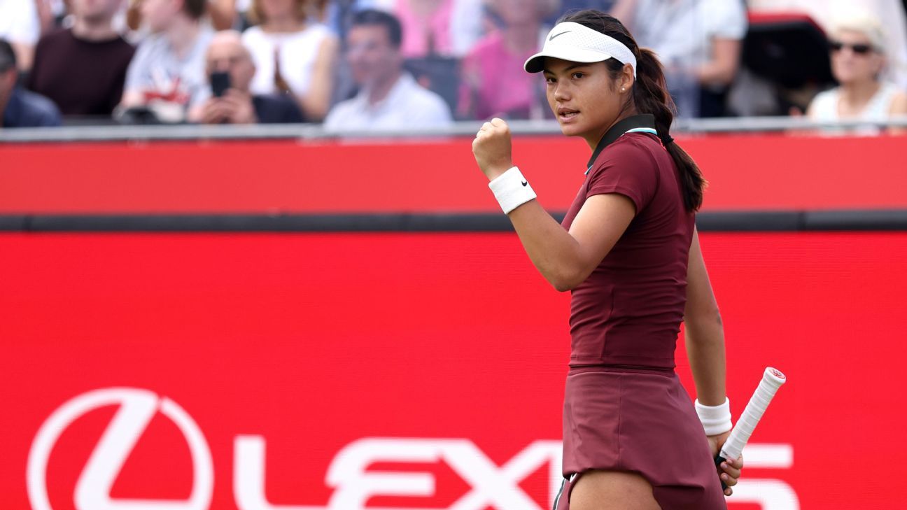 Queen’s Club 2025: Emma Raducanu breezes into second round with easy win