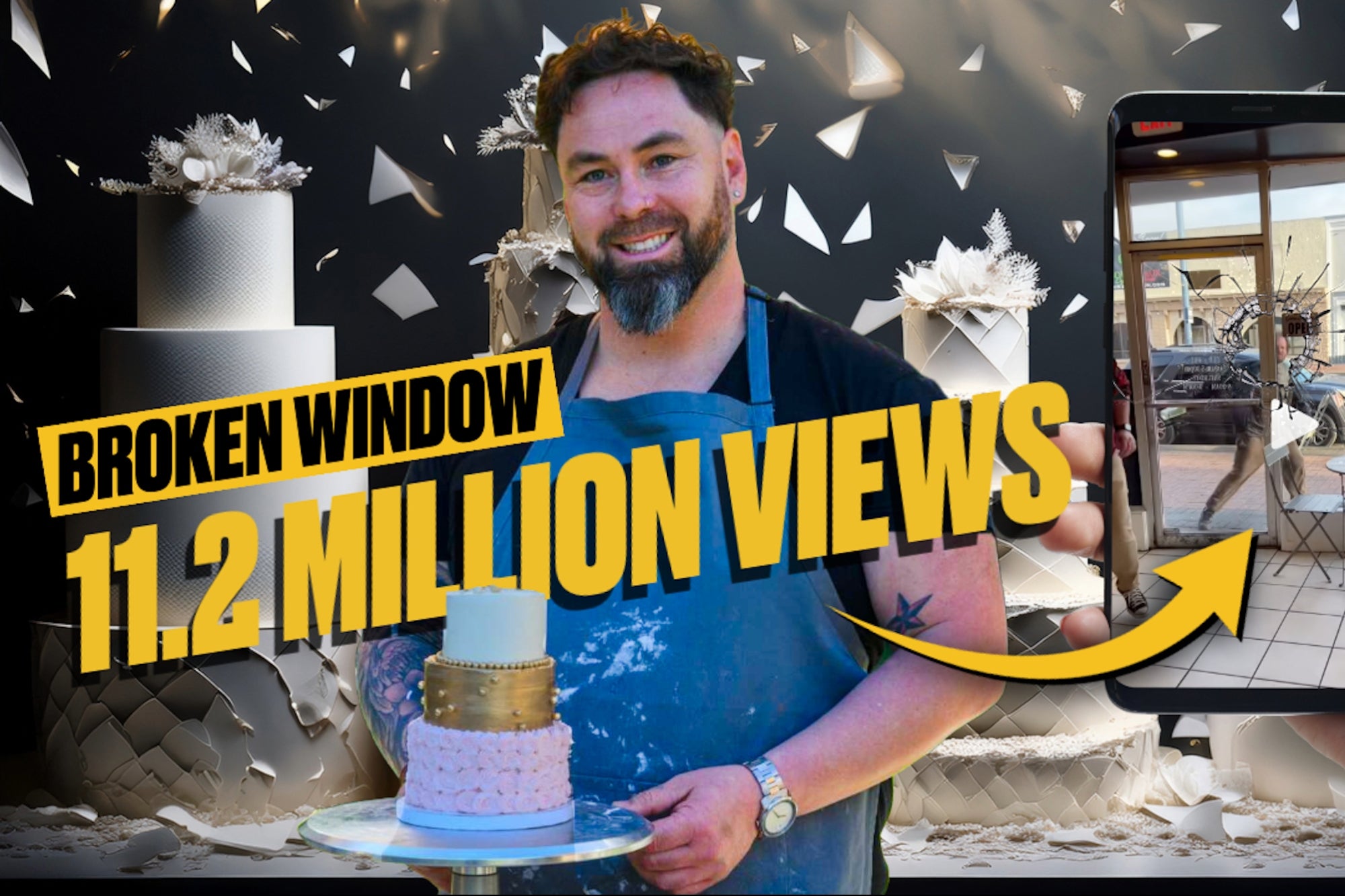 How a Smashed Window Actually Helped His Business