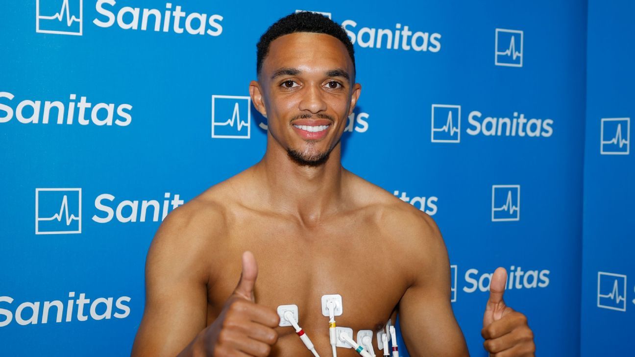 Live updates: Trent Alexander Arnold unveiled by Real Madrid