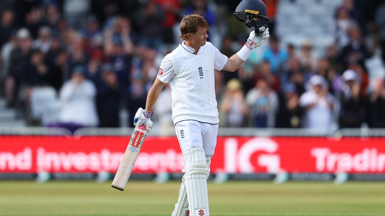 Pope confirmed as England’s No. 3 for first Test against India