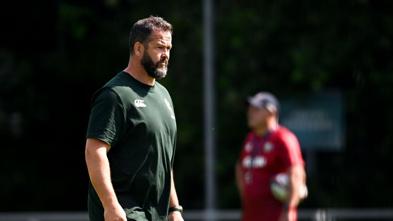 British and Irish Lions nearing full fitness – Andy Farrell