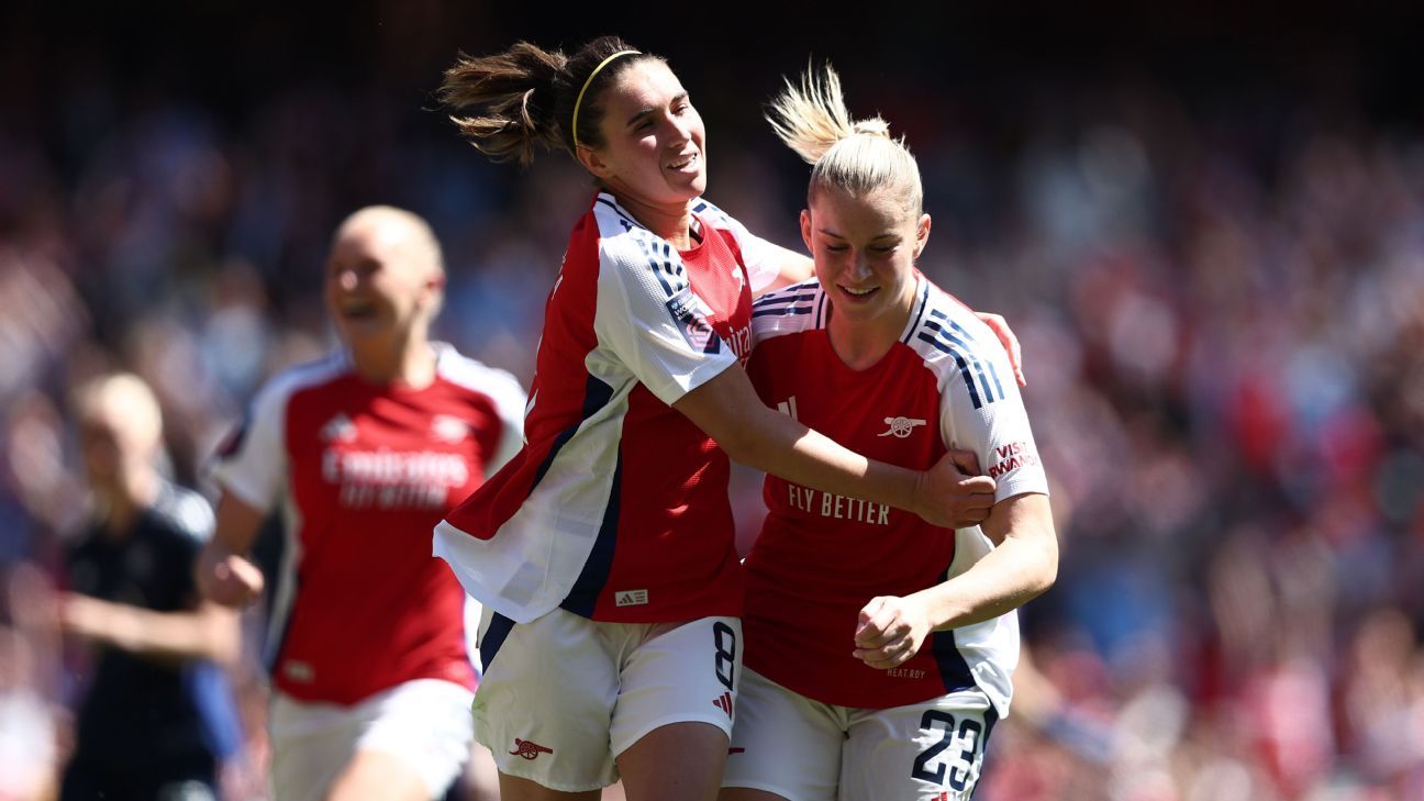 Arsenal’s Caldentey, Russo headline PFA Women’s Player of the Year shortlist