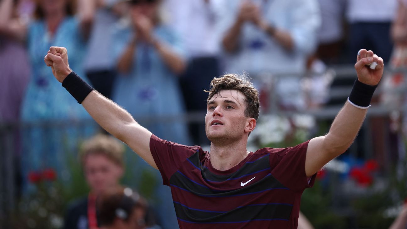 Queen’s Club 2025: Jack Draper into first-ever semifinal