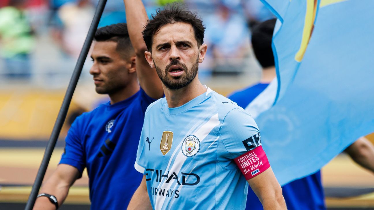Man City’s Bernardo Silva hails ‘honour’ to be made captain