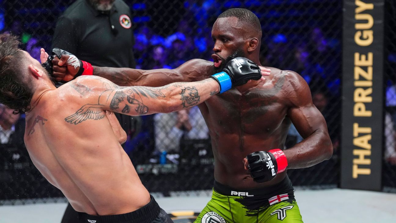 Edwards outlasts Silveira, gets Rosta in PFL middleweight finals