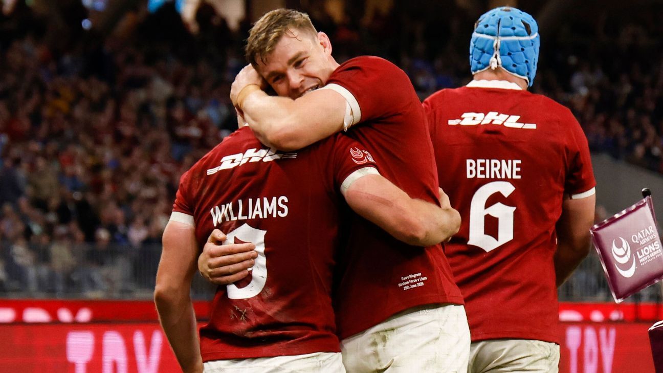 British and Irish Lions 54-7 Western Force: Tourists romp to huge win