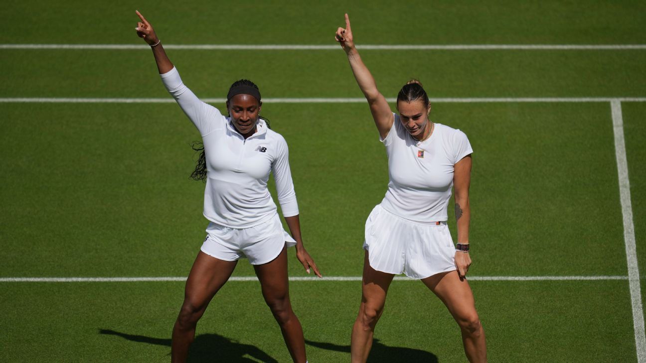 Coco Gauff, Aryna Sabalenka moving past comments, criticism