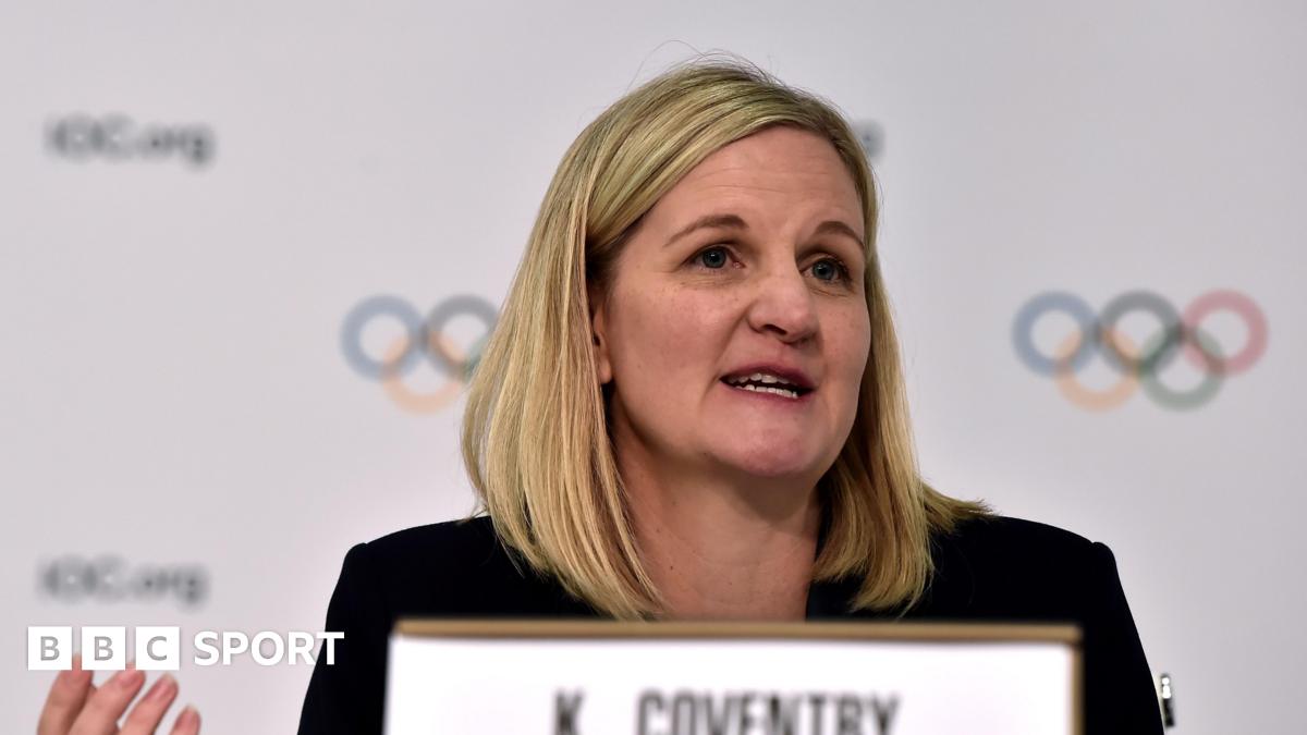 Kirsty Coventry: IOC president says female category has to be protected