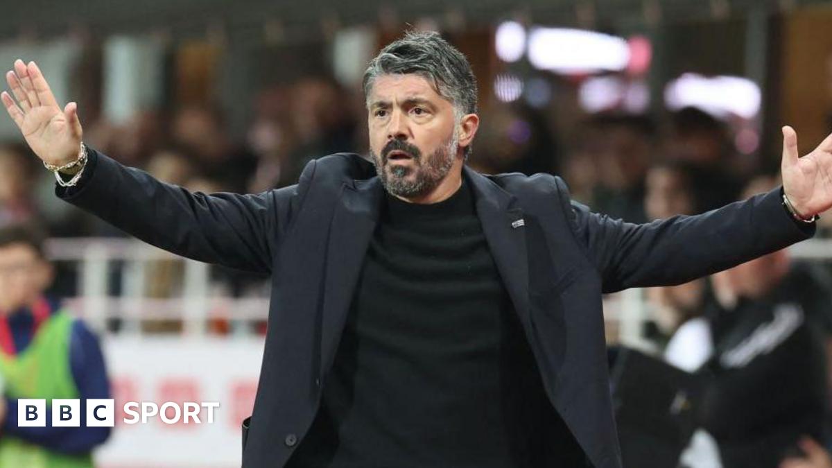 Italy appoint former midfielder Gennaro Gattuso as manager before 2026 World Cup