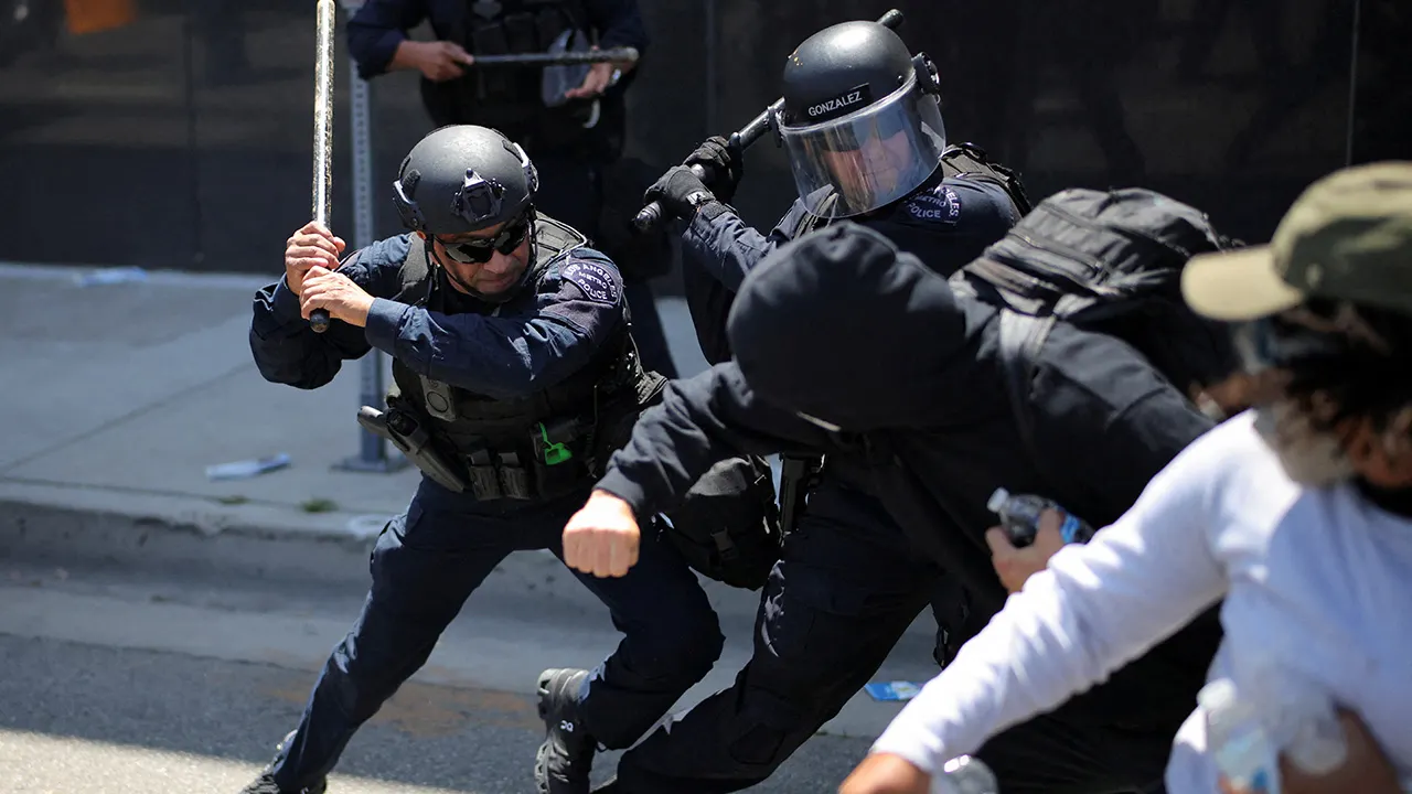 DHS arrests ‘violent rioter’ who allegedly punched CBP officer during LA riots