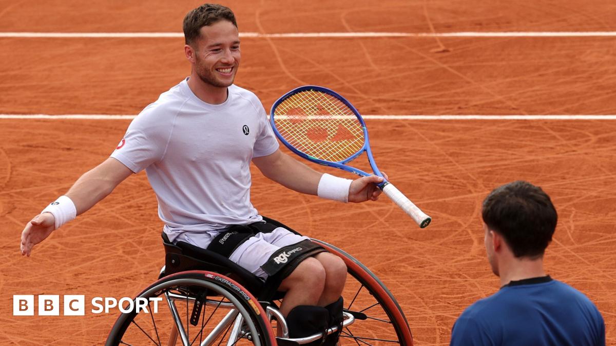 French Open: Alife Hewett and Gordon Reid into sixth-straight men’s wheelchair doubles final