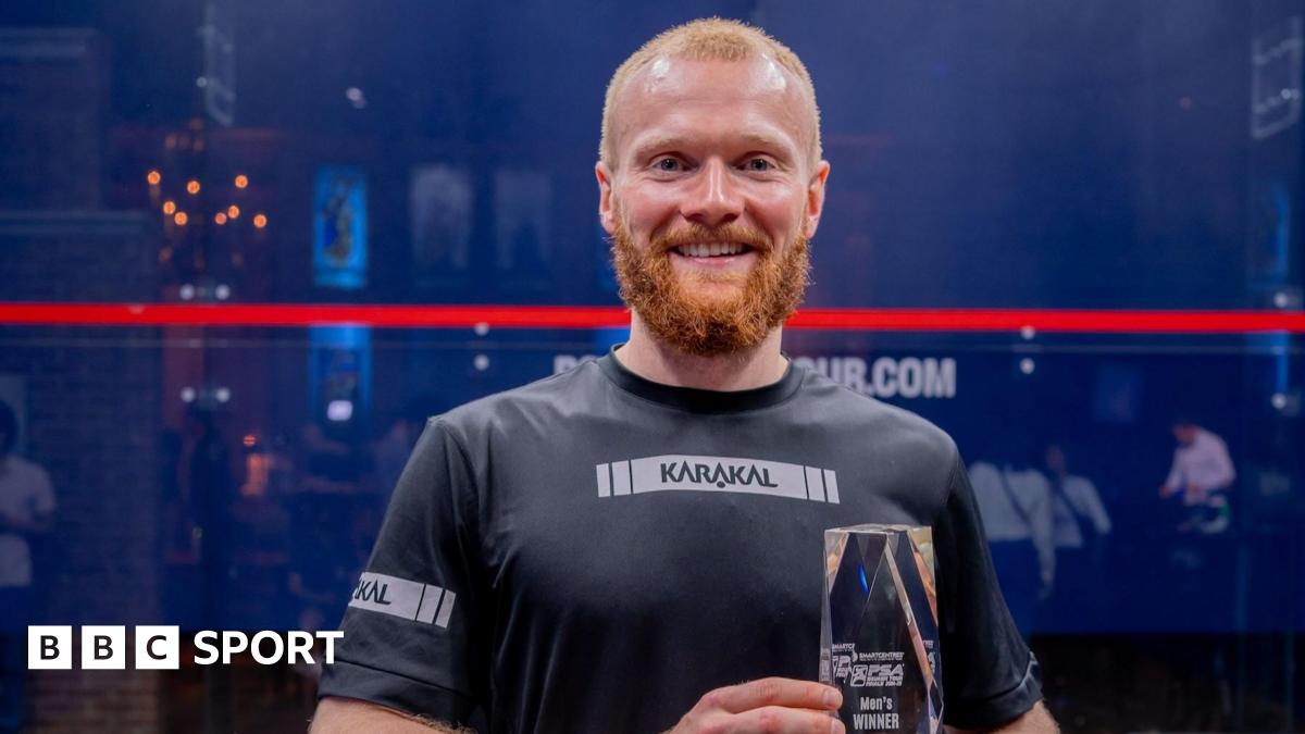 Joel Makin makes history with PSA Squash Tour Finals title win