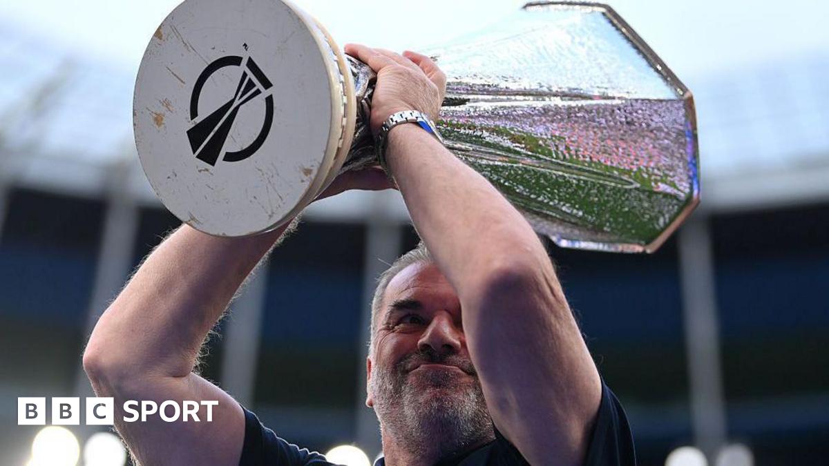 Ange Postecoglou: Tottenham boss leaves 16 days after Europa League triumph