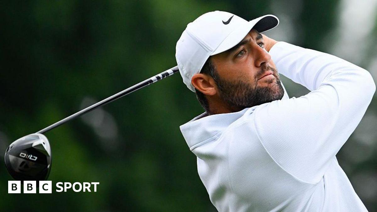 Travelers Championship: Scottie Scheffler tied for lead with opening 62