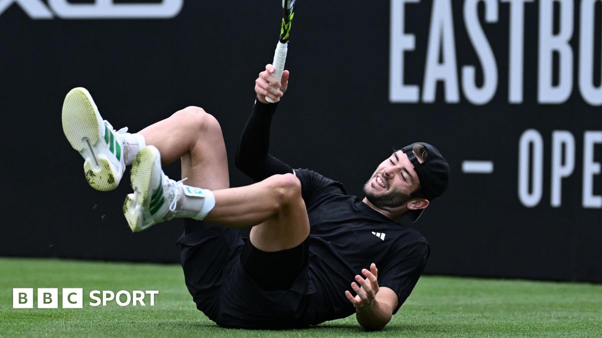Eastbourne results: Jacob Fearnley shrugs off fall as Billy Harris beats Cameron Norrie