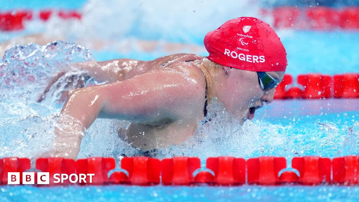 Faye Rogers: Paralympic swimmer beats own record at Scottish Championships in Edinburgh