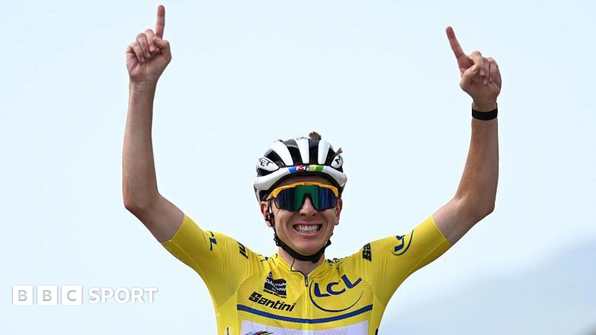 Criterium du Dauphine: Tadej Pogacar wins penultimate stage to maintain lead