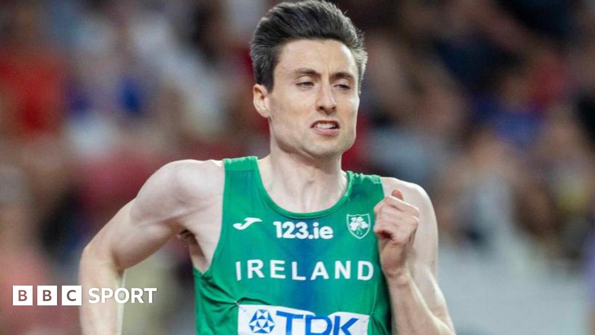 Mark English: Donegal athlete breaks Irish record in 800m win in Netherlands