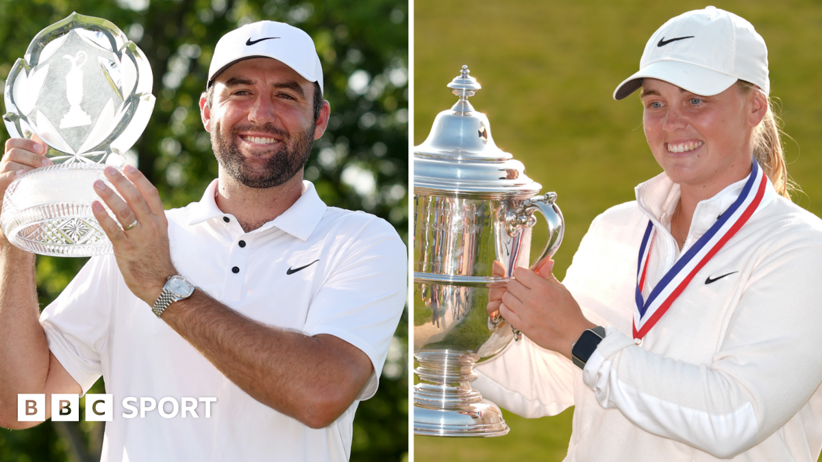 Golf: Scottie Scheffler and Maja Stark evoke memories of legends