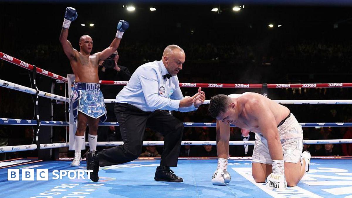 Wardley vs Huni: Briton stuns Australian with 10th-round KO after trailing on scorecards