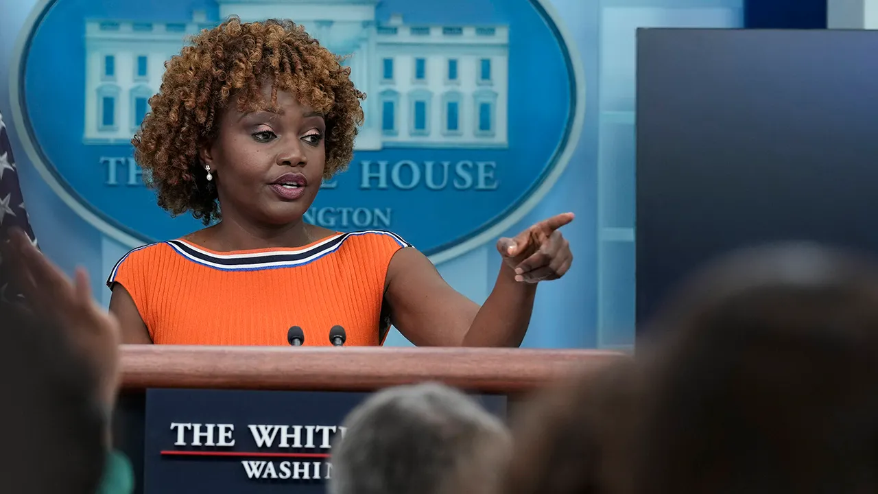 White House reporters mock Karine Jean-Pierre’s party switch and new book