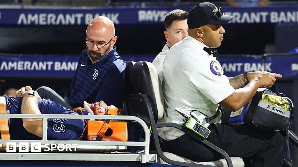 Tampa Bay Rays v Baltimore Orioles: Hunter Bigge hospitalised by foul ball