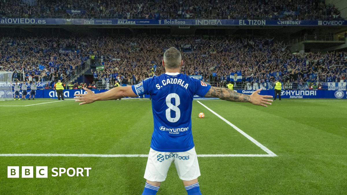Santi Cazorla, 40, sends Real Oviedo into La Liga play-off final