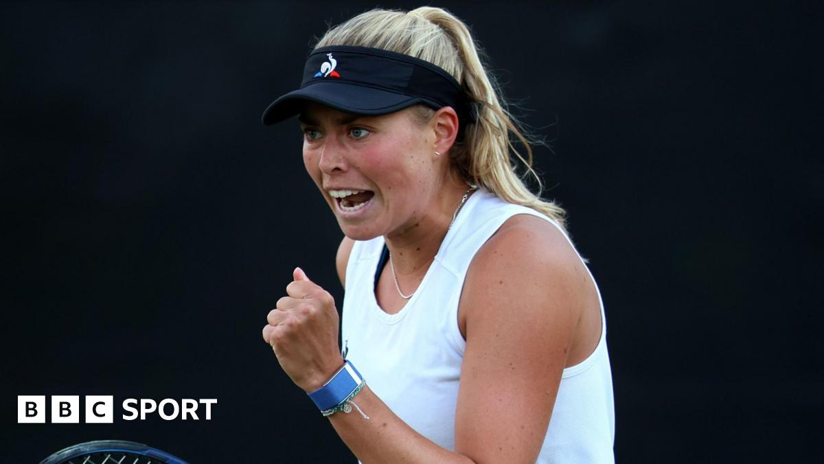 Wimbledon qualifying: Britons Emily Appleton, Oliver Tarvet & Hamish Stewart one win from main draw