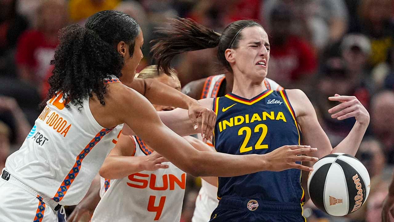 Caitlin Clark involved in heated moment in Fever-Sun game