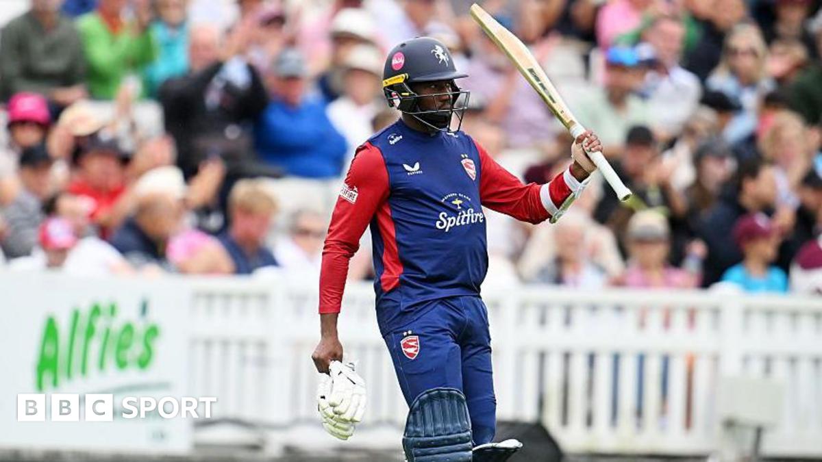 Men’s T20 Blast: Kent beat Somerset as Gloucestershire lose again